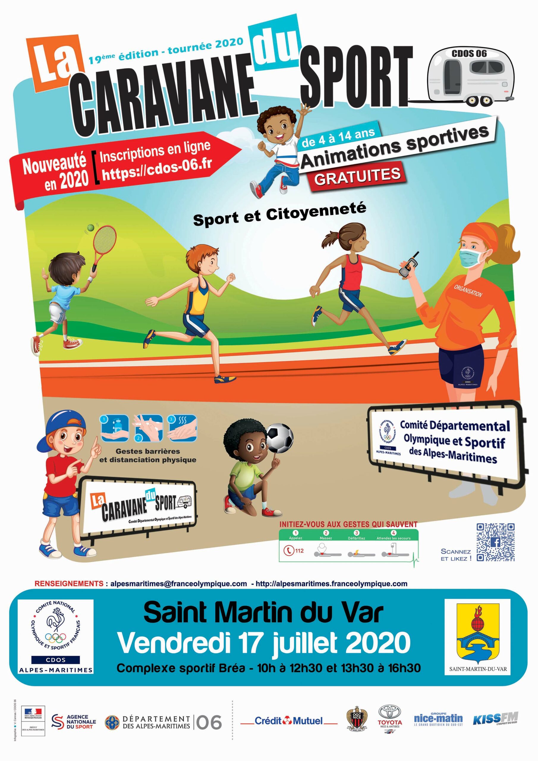 WEB Caravane Du Sport Saint Martin Du Var Vendredi 17 Juillet 2020