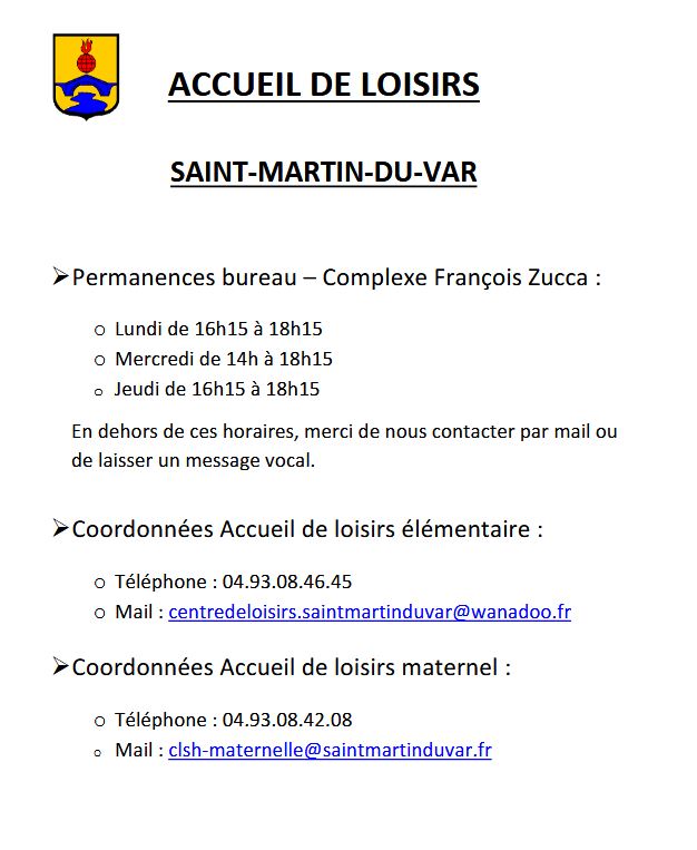 Horaires Mars 2021