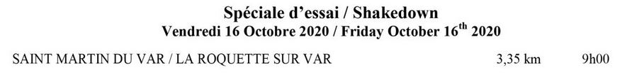 Programme 16 Octobre