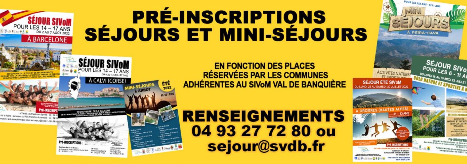 Bandeau Sejours SVDB