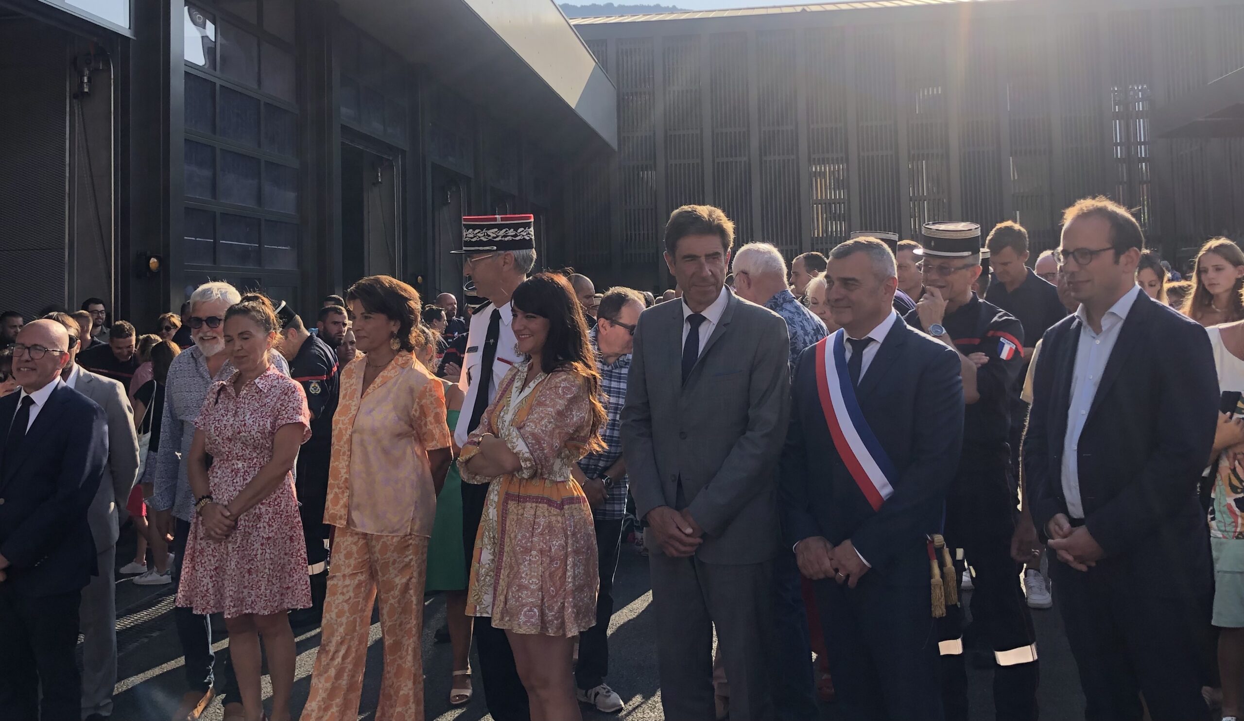 Inauguration caserne des sapeurs pompiers de Saint-Martin-du-Var