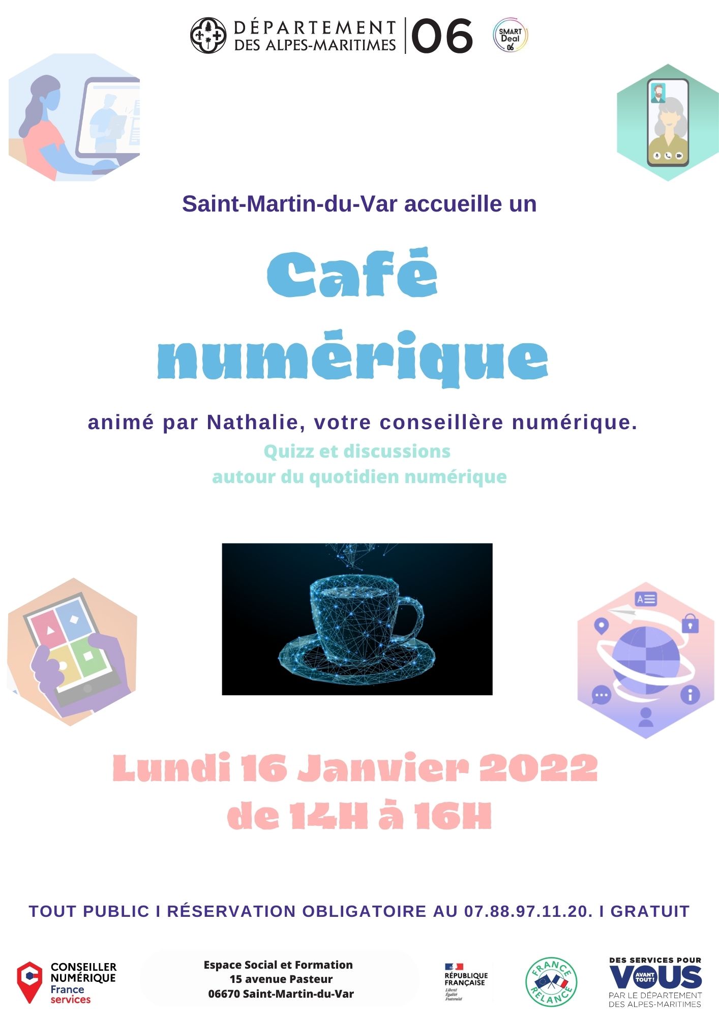 Café Numérique Saint Martin Du Var
