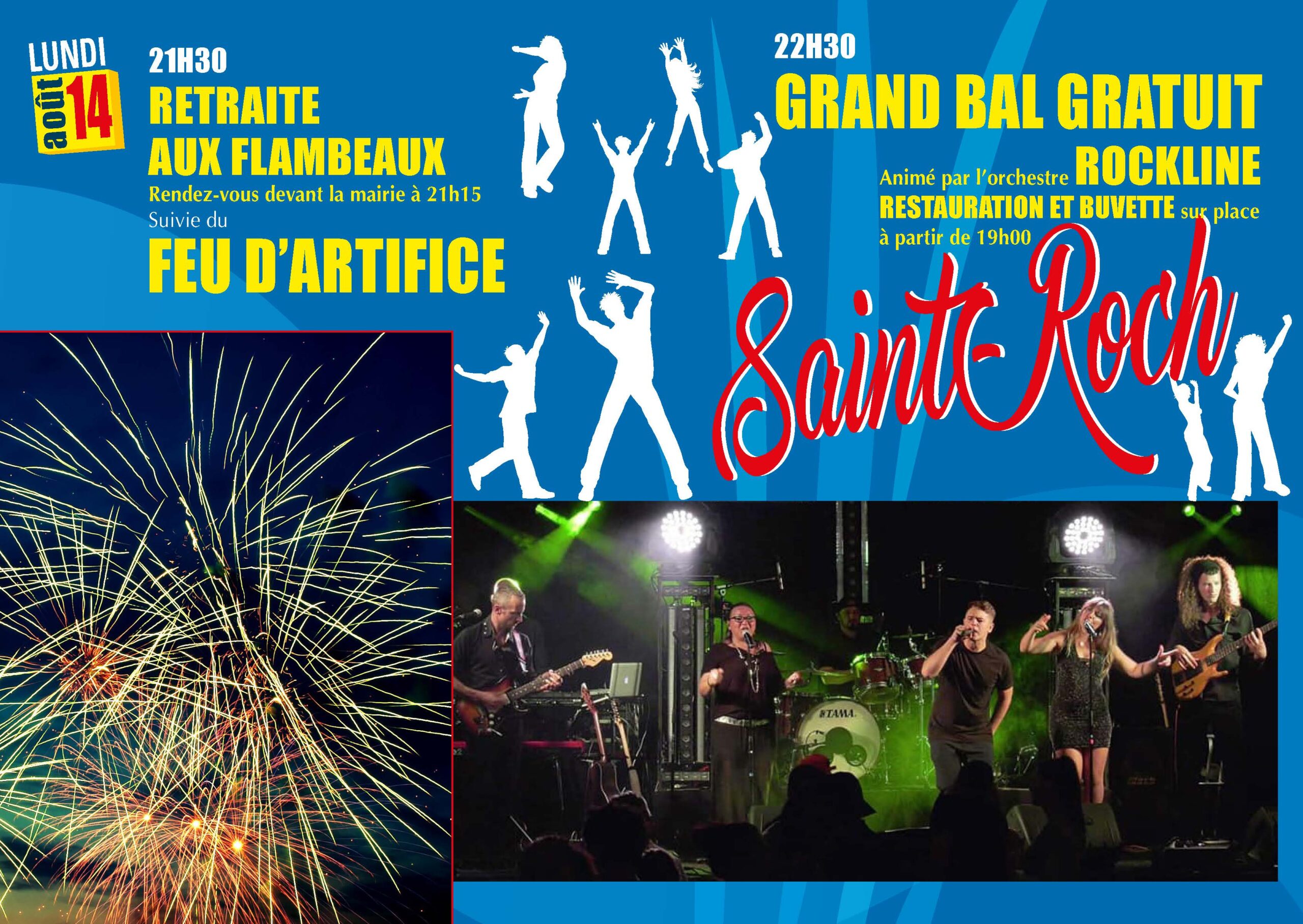 Programme des festivités de la Saint-Roch 2022